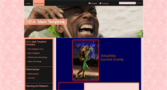 Desktop Screenshot of idamarktompkins.com